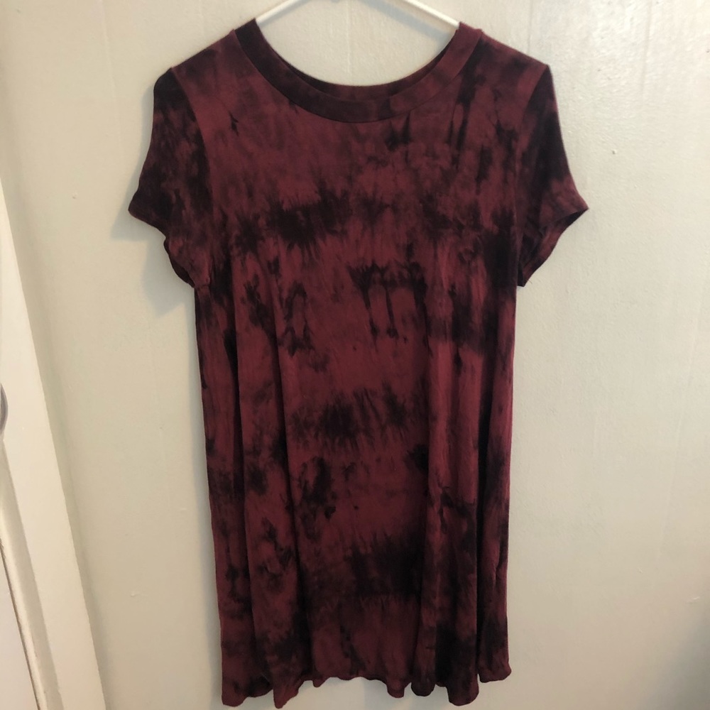 Tie Dye T-Shirt Dress Size M
